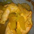 El cooksnap de Maria Arrieta Lozano cuando hizo Pollo a la miel y manzana.