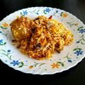 Keya Mandal's cooksnap of when they made চিকেন বিরিয়ানী(chicken biriyani recipe in Bengali).