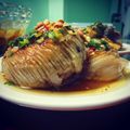 Cooksnap của Đoàn Uy Chính khi họ làm theo món Cà tím xào tỏi