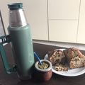El cooksnap de Carla cuando hizo Budín marmolado.