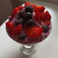 El cooksnap de Maria José Alperte cuando hizo Helado de frutos rojos.