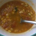 El cooksnap de Paulette cuando hizo Porotos con pilco.