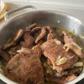 El cooksnap de Asun Rodriguez cuando hizo Hígado ternera encebollado.