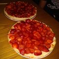 El cooksnap de Elizabeth Hernández cuando hizo Kuchen frutilla y crema pastelera.