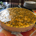 El cooksnap de kevinflute cuando hizo Cheesecake de Maracuyá.