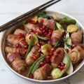 Yui Miles's cooksnap of when they made Chinese-style pigs in blankets.