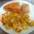 El cooksnap de glurio cuando hizo Patatas fritas con ajos al laurel.