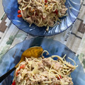 Cooksnap dari Dinda untuk resep Spaghetti Aglio Olio (with tuna)