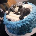 El cooksnap de Natalia Trinidad cuando hizo Torta de cumpleaños.