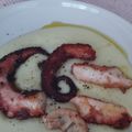 il Elisa Maria Caovilla quando ha preparato Polpo su vellutata di zucchine