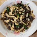 Yisa Lin 的 塔香炒木耳杏鮑菇 cooksnap