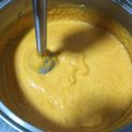 El cooksnap de Lorena Valencianeta🌺 cuando hizo Crema de zanahoria y puerro con pimientos asados.