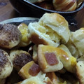 El cooksnap de Verito cuando hizo Facturas con dulce de membrillo, pastelera y dulce de leche.