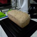 El cooksnap de Paz Camila cuando hizo Pan de harina integral sin amasado.
