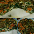 El cooksnap de Denu cuando hizo Tortilla de espinaca y zanahoria rellena con atún.