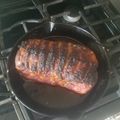El cooksnap de Dianis Fonseca Serrano cuando hizo Lomo de cerdo al horno.