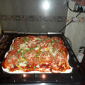 El cooksnap de Teresita Feliz cuando hizo Pizza para celíacos.
