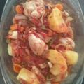 El cooksnap de Daniela Nuttini cuando hizo Guiso de pollo.
