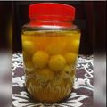 Krishna Mankad 's cooksnap of when they made આથેલા આમળા.