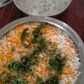 Savio Pereira's cooksnap of when they made Chicken biryani.