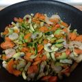 El cooksnap de Elena M cuando hizo Mix de verduras con gambas.