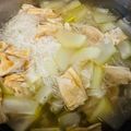 Cooksnap Erma Yusnida semasa beliau membuat Labu Air dan Suhun.