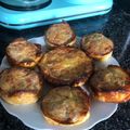 El cooksnap de Carolina Barrionuevo cuando hizo Muffins de atún y cebolla SIN harina.