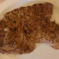 Shelley's cooksnap of when they made Bleu Cheese Crusted Pork Chops.