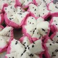 Cooksnap dari Yuni untuk resep Bolu Kukus Mekar Buah Naga