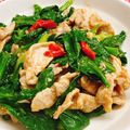 姚佩妘 的 梅花肉炒芥蘭菜 cooksnap