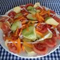 El cooksnap de Mari Carmen cuando hizo Ensalada Caprese con Aguacate.