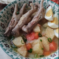 Cooksnap dari Anis|Qaias Kitchen untuk resep COTO MANGGALA (sop khas Kobar) Sop Ceker Singkong