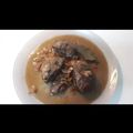 El cooksnap de lachispadelavida cuando hizo Carrilleras de cerdo guisadas.