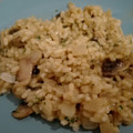 El cooksnap de aibin cuando hizo Risotto champiñones.