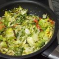 El cooksnap de Mery cuando hizo Tortilla de lechuga con cebolleta tierna.