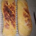 El cooksnap de Ely Lujan cuando hizo Pan de maíz.
