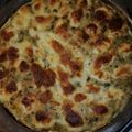 El cooksnap de Alma Di Nezio cuando hizo Tarta de verduras y queso.