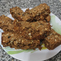 El cooksnap de Belu cuando hizo Barritas de cereal fit!.