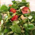El cooksnap de Evita cuando hizo Ensalada de kiwi y canónigos.