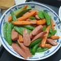 愛吃的小芸 的 蘑菇清炒甜豆蝦仁 cooksnap