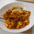 El cooksnap de Carla cuando hizo Comida económica y sabrosa/ tajín de patatas guisadas con huevo.