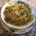 El cooksnap de Karen Zubiaurre cuando hizo Quinoa con zapallitos.