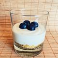 El cooksnap de Rebeca Díaz cuando hizo Vasitos de Cheesecake de chocolate blanco y frutos del bosque.