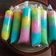 Cooksnap dari Adlan Fahmi untuk resep Rainbow ice / es lilin pelangi