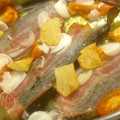 El cooksnap de Rachel Vallverdú cuando hizo Truchas con bacon y patatas al horno.