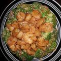 nyhomie781's cooksnap of when they made Spicy Fried Shrimp Toss.