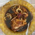 Cooksnap Hanis Izzati Hasni semasa beliau membuat Ayam Masak Kicap Lada Hitam.