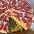 El cooksnap de Cristina Urra cuando hizo Kuchen de frambuesa.