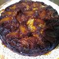 El cooksnap de Dario Saavedra cuando hizo Tarta de manzana invertida 🍎.