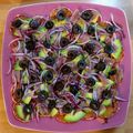El cooksnap de Silvana Ruiz cuando hizo Ensalada de naranja y aguacate.